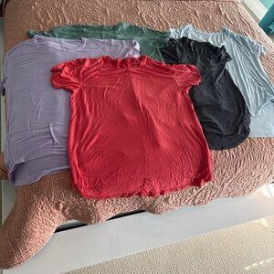 American Eagle Outfitters Short Sleeve Tees - Red, Black, Green, Purple, Gray